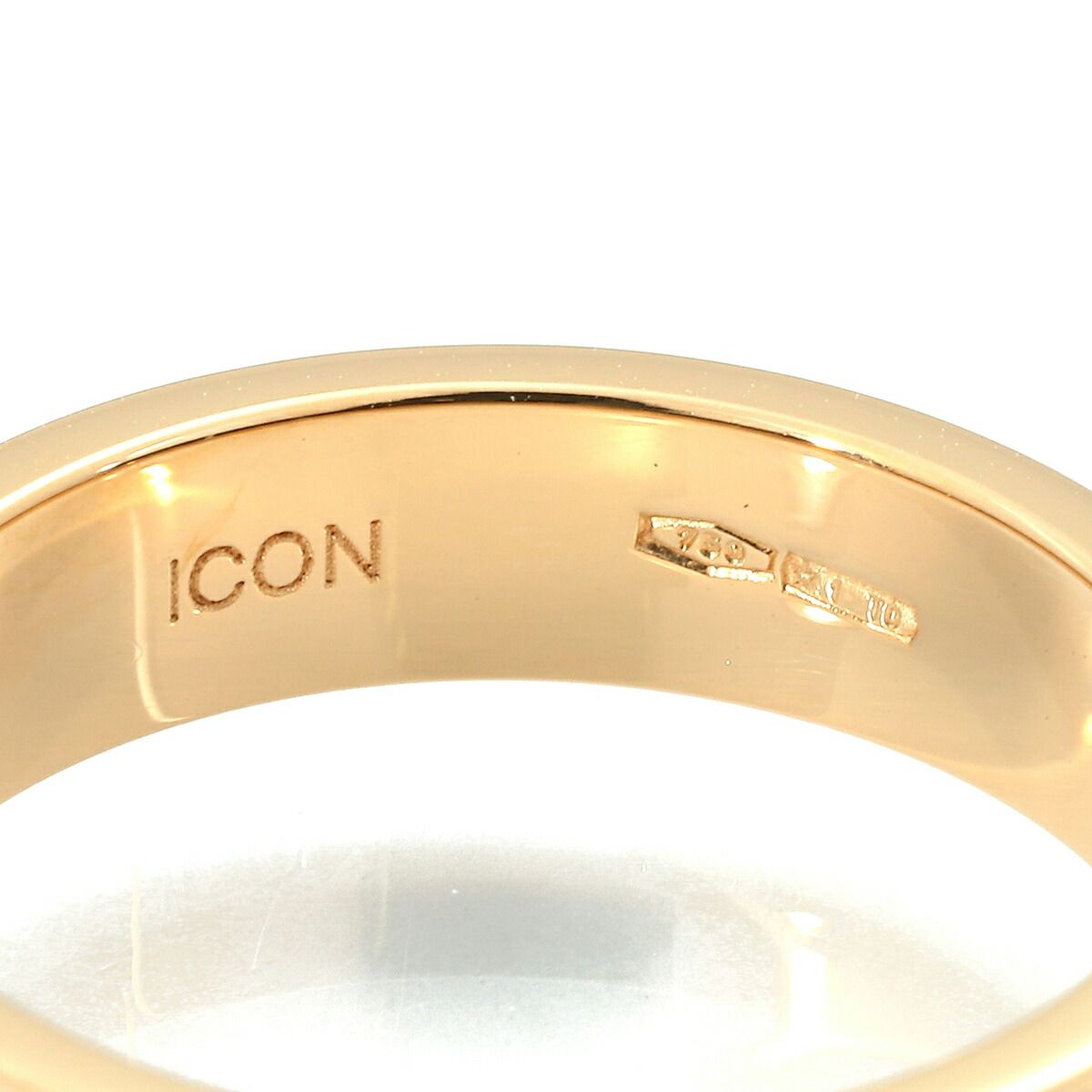 GUCCI 指輪 7号 未使用 GUCCI グッチ アイコン リング 指輪 7号 18金 K18ピンクゴールド