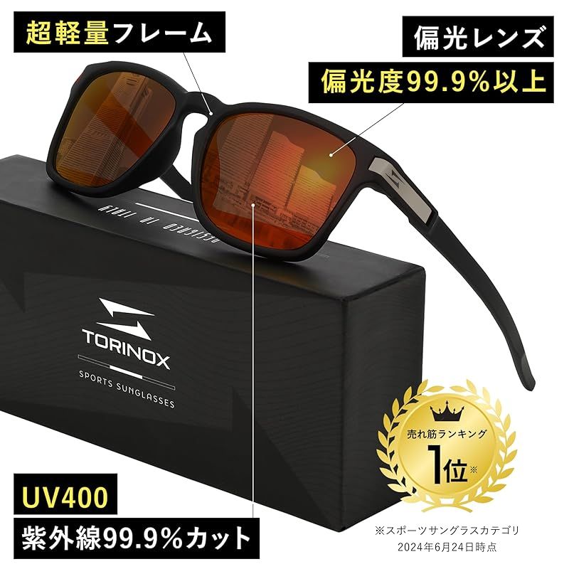 秋SALE❗️】[TEMEDO] 新型 可笑しく 軽量&耐衝撃サングラス メンズ UV保護