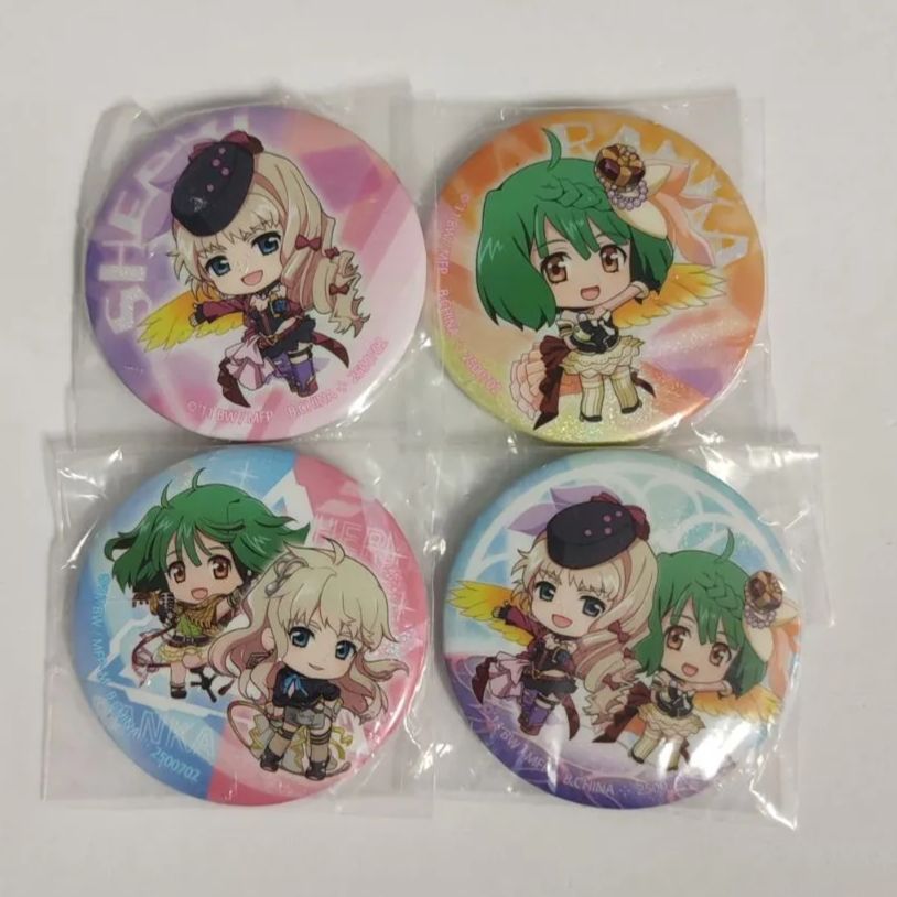 マクロスフロンティア シェリル 缶バッジ セット マクロスF