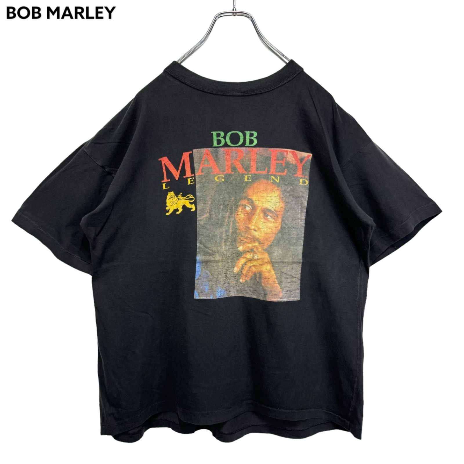 90s vintage 1991 BOB MARLEY Print T-shirt Tee ボブマーリー T