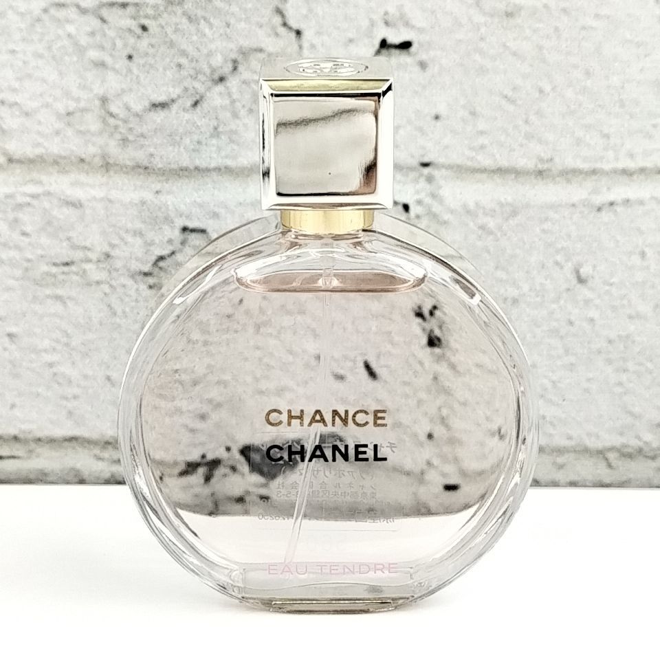 CHANEL U 155 A 1 50 ml ほぼ満タン CHANCE EAU TENDRE シャネル チャンス オー タンドゥル EDP オードパルファム SP スプレー 香水 フレグランス