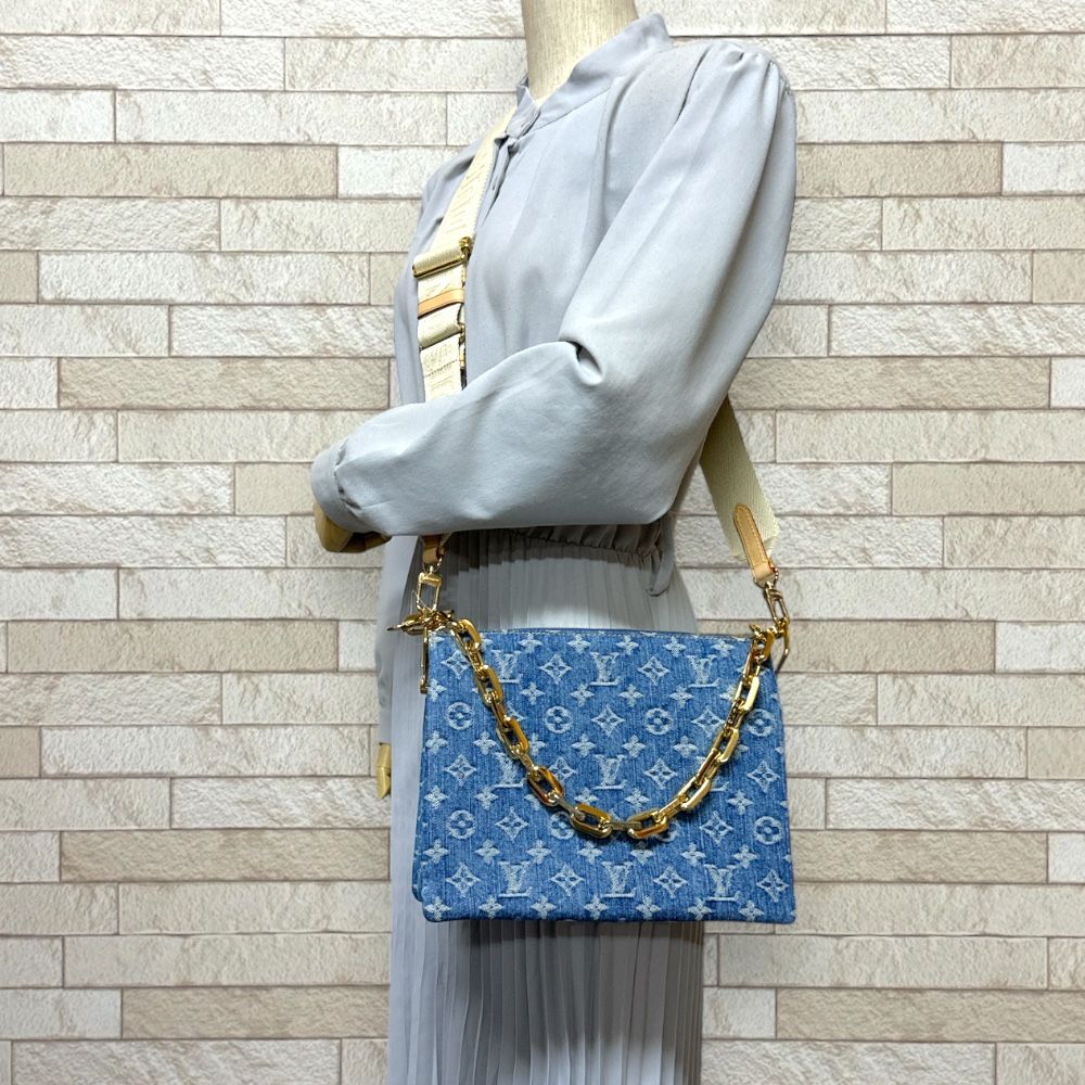 売れ筋新商品 Louis Vuitton ショルダーバッグ デニム バッグ