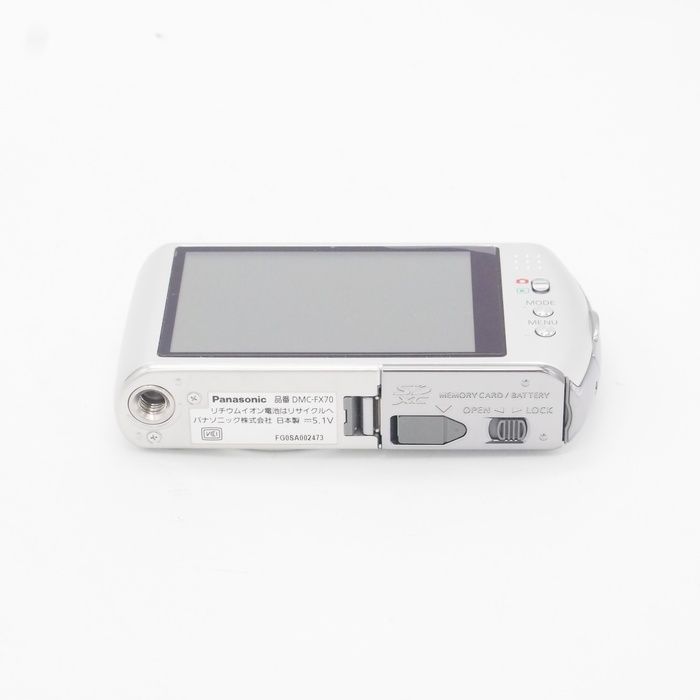 パナソニック) Panasonic DMC-FX70-S ショップ シルバー Panasonic DMC