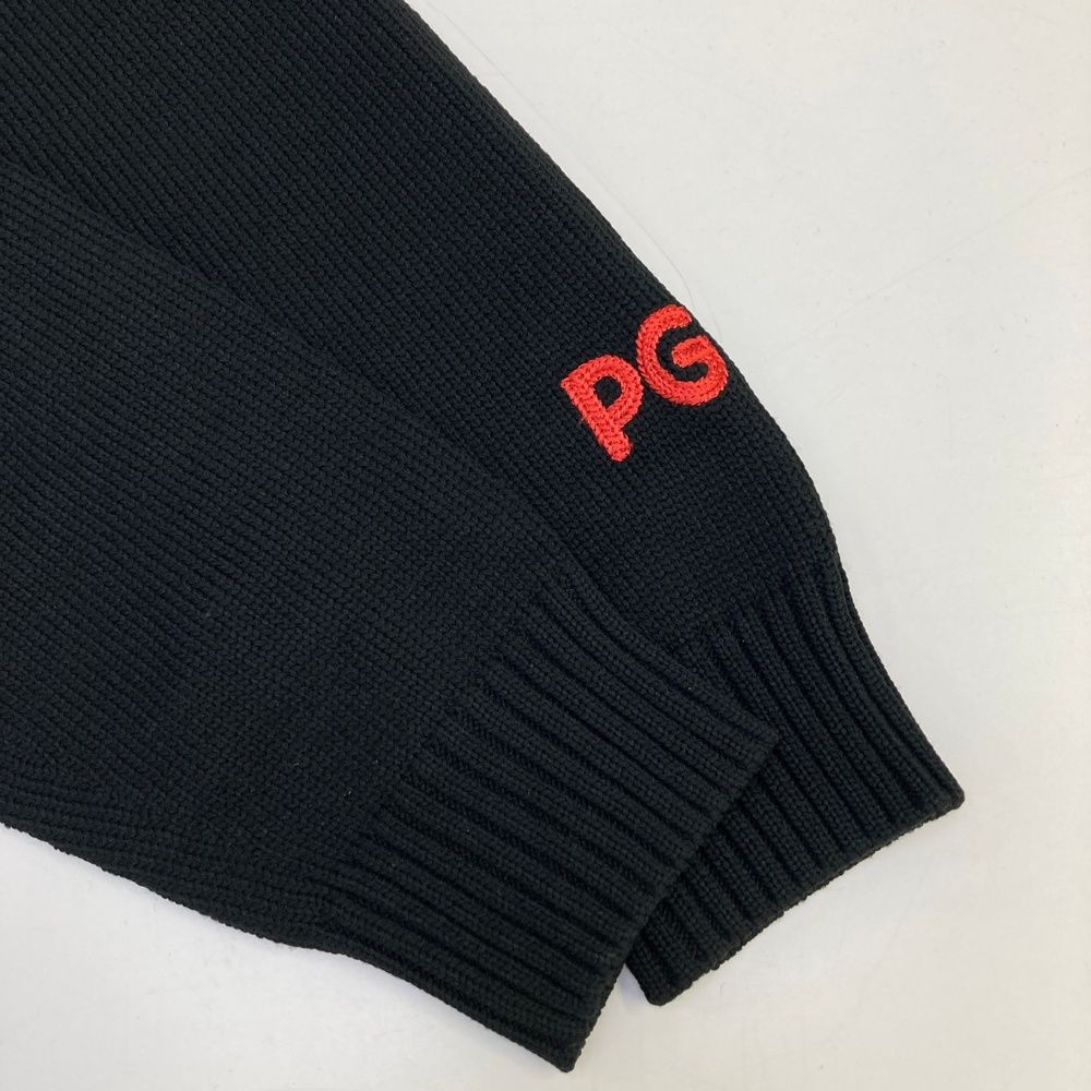 サイズ：0 PEARLY GATES パーリーゲイツ 2023年モデル トラッドラビット ニットセーター ブラック系 [240101521427] ゴルフウェア レディース ストスト