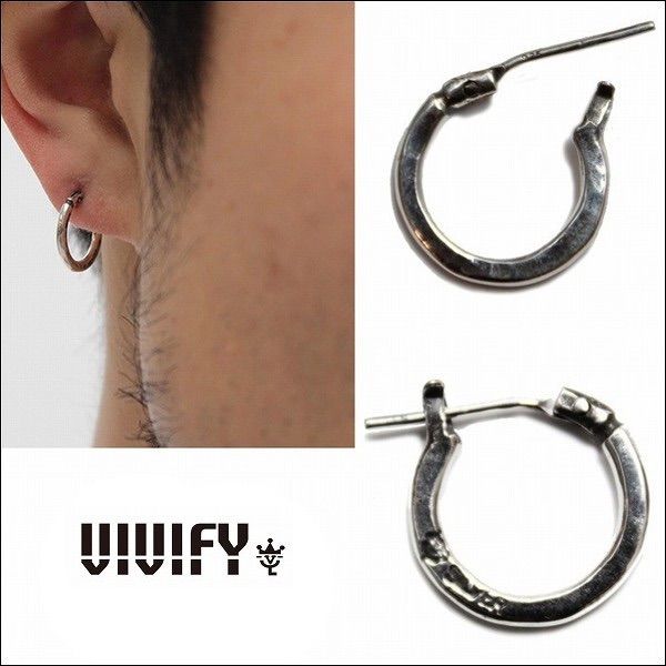 VIVIFY Hammered Hoop pierce(S) 2個セット VIVIFY Hammered Hoop pierce(S) 2個セット VIVIFY Hammered Hoop