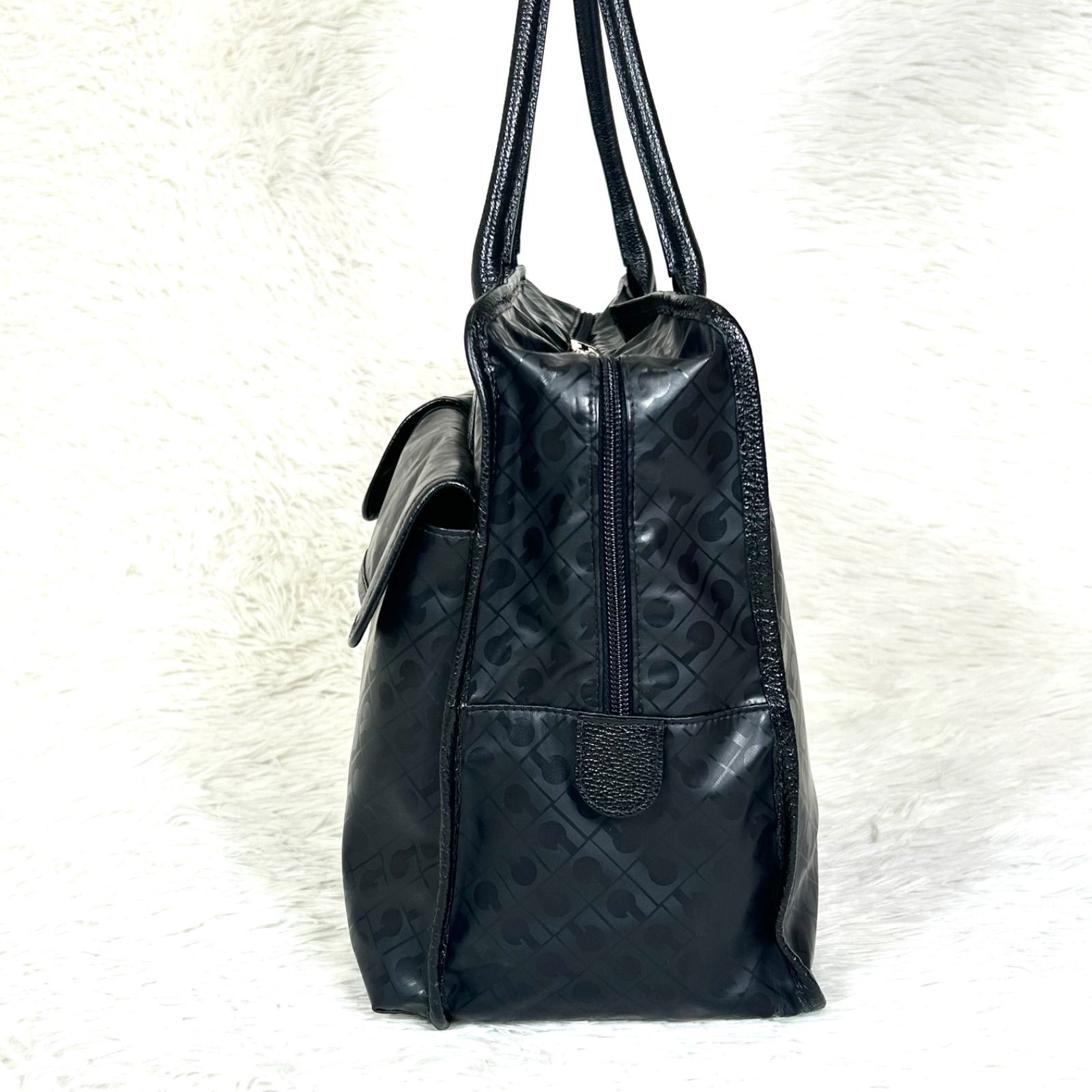 トートバッグ ダブルポケット