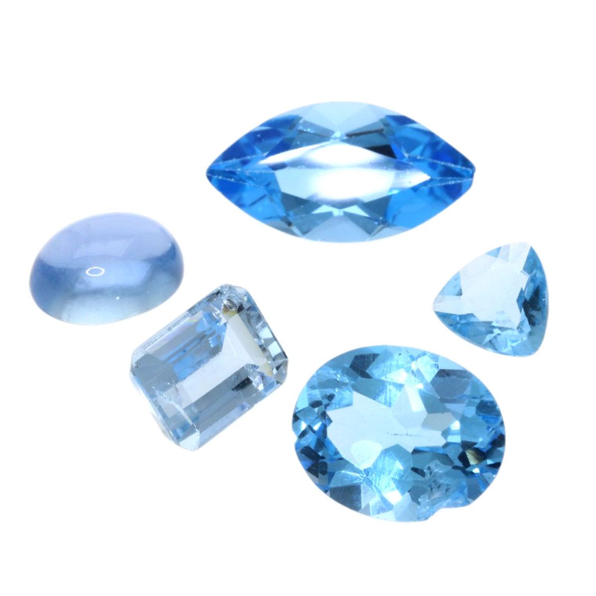 SELECT JEWELRY ブルートパーズ 94．69ct ルース レディース-