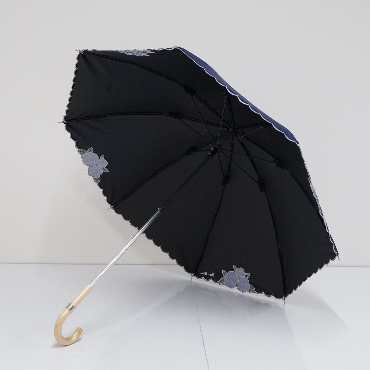 晴雨兼用折日傘 NINA RICCI ニナリッチ USED美品 サマーシールド
