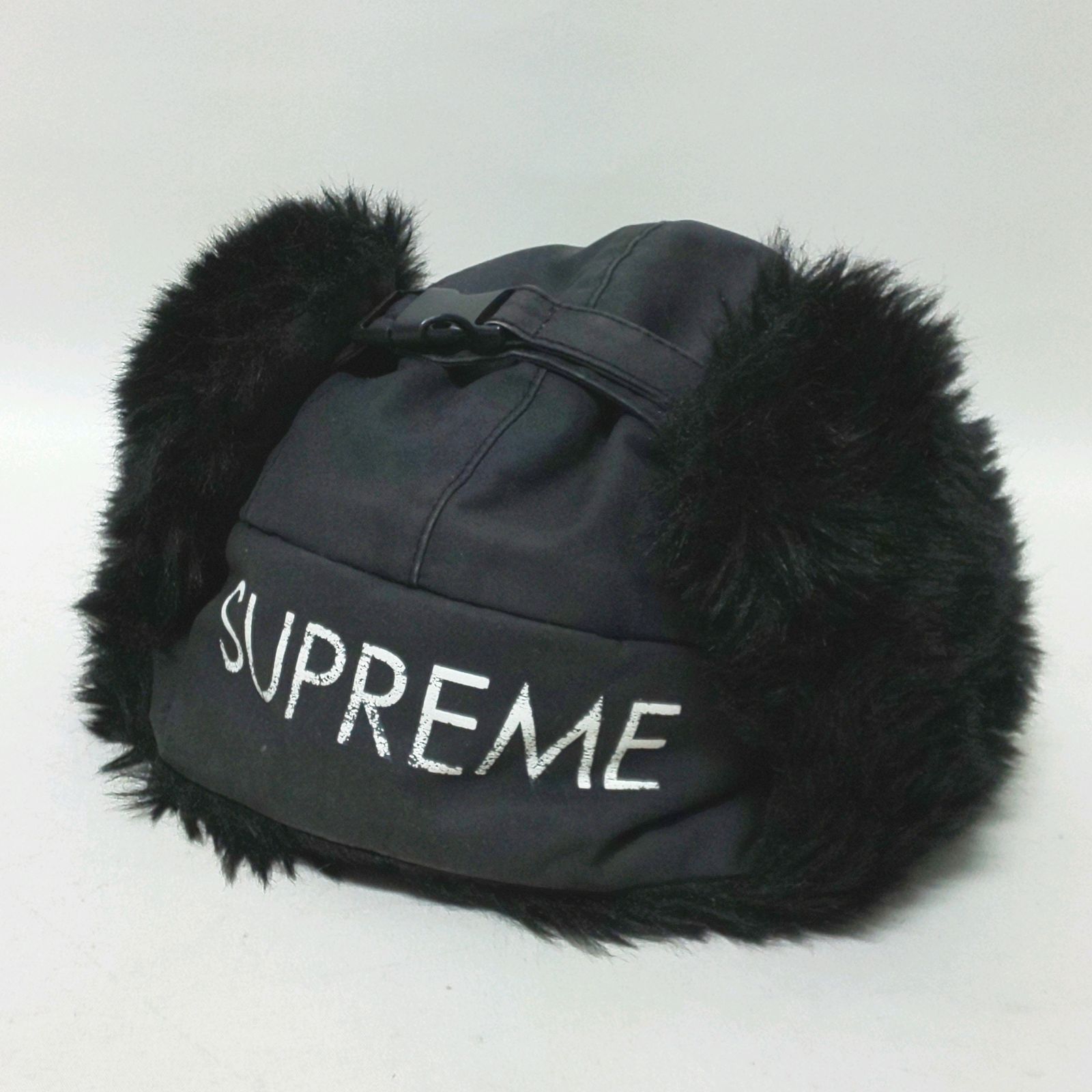 浜館79-1823】 【店舗併売品】 Supreme シュプリーム 18AW フライトキャップ ブラック ワンサイズ 【中古品】 - メルカリ