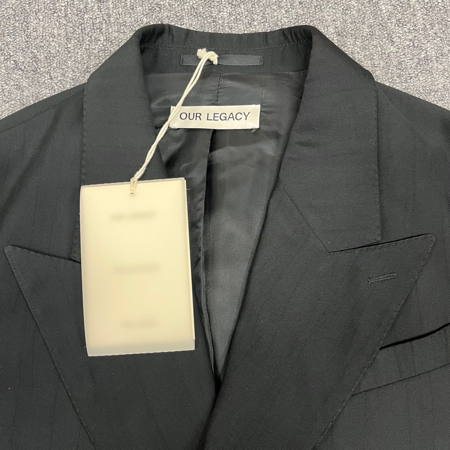 未使用 OUR LEGACY SHARP DB BLAZER シャープダブルブレザー