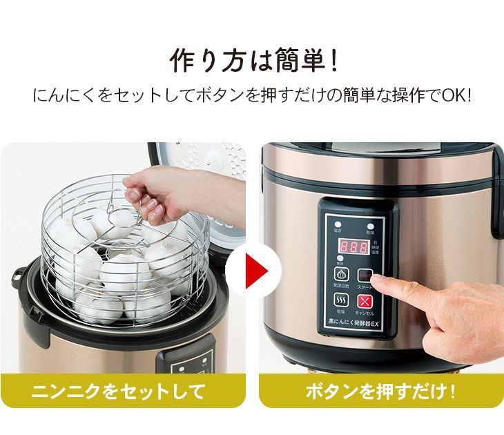 黒にんにく発酵器EX
