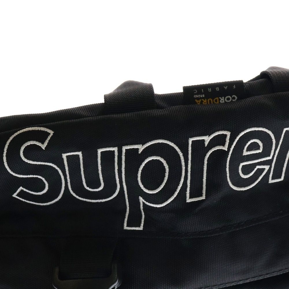SUPREME (シュプリーム) 19AW Waist Bag ロゴ刺繍ウエストバッグ