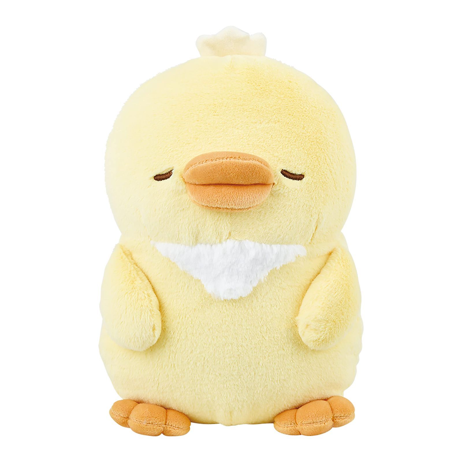 新品 ポクシン ヒヨコのぴーすけ 抱き枕 Mサイズ(全長約25cm) ふわふわ りぶはあと かわいい 98711-42