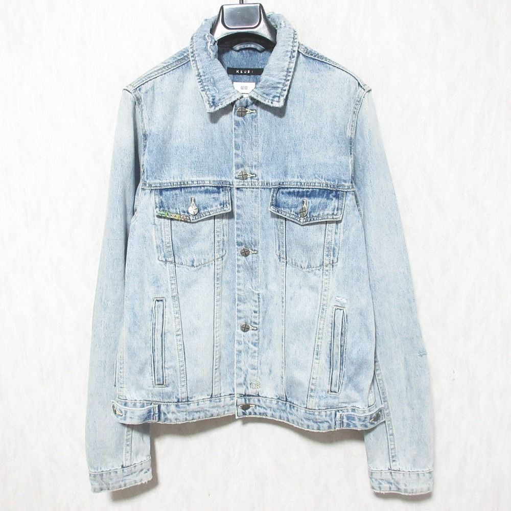 KSUBI ライトブルーデニムジャケット KSUBI デニムジャケット ライト