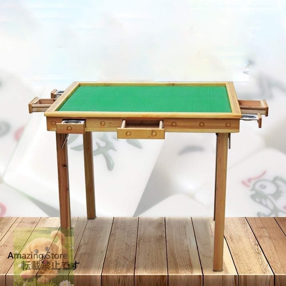 麻雀卓 折りたたみ麻雀表シンプルなホーム手washChessスクエア表デュアル使用麻雀表 麻雀台