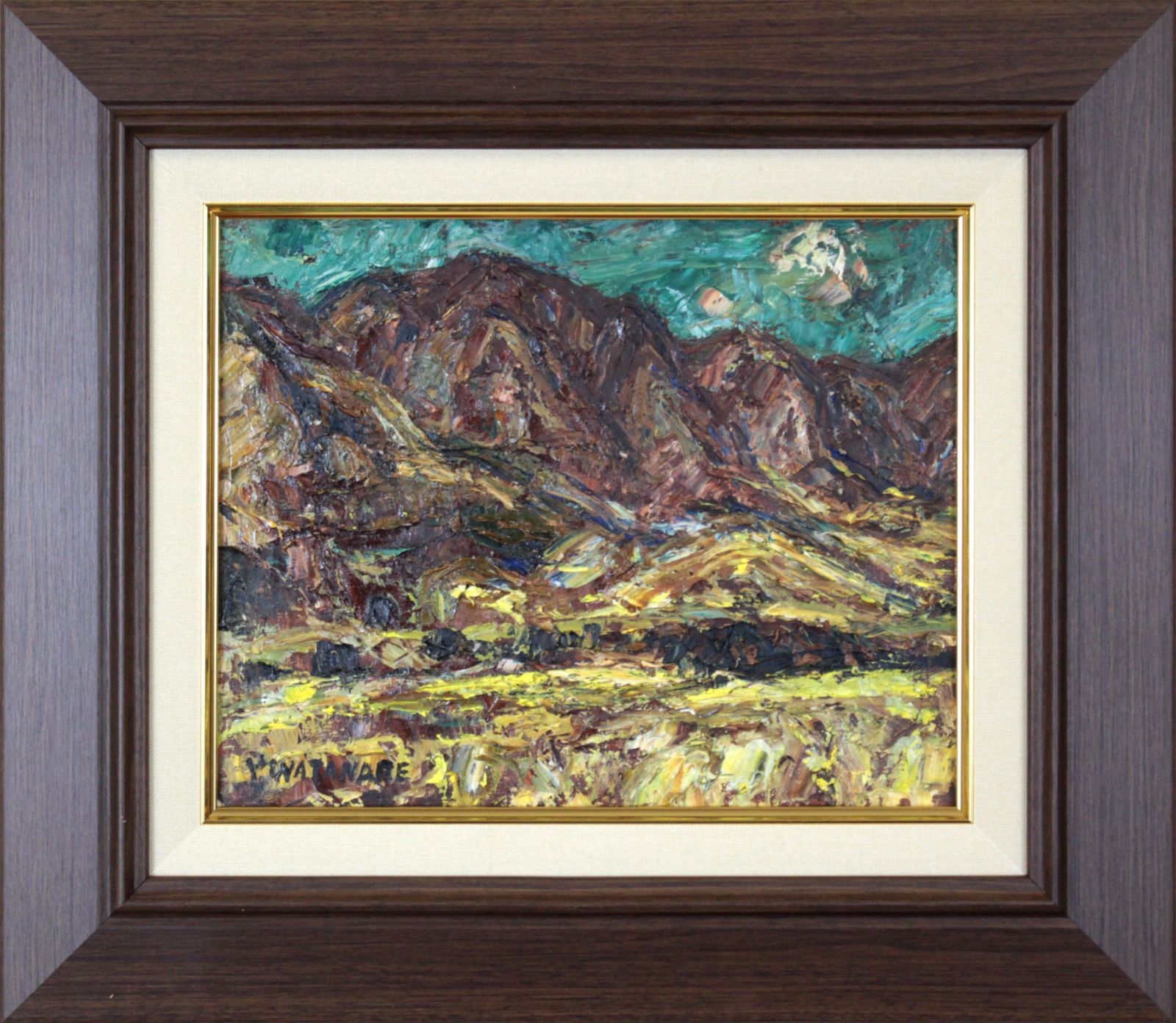 渡辺祐一郎『風景』油彩画【真作保証】 絵画 渡辺祐一郎『風景』油彩画【真作保証】 絵画 - メルカリ