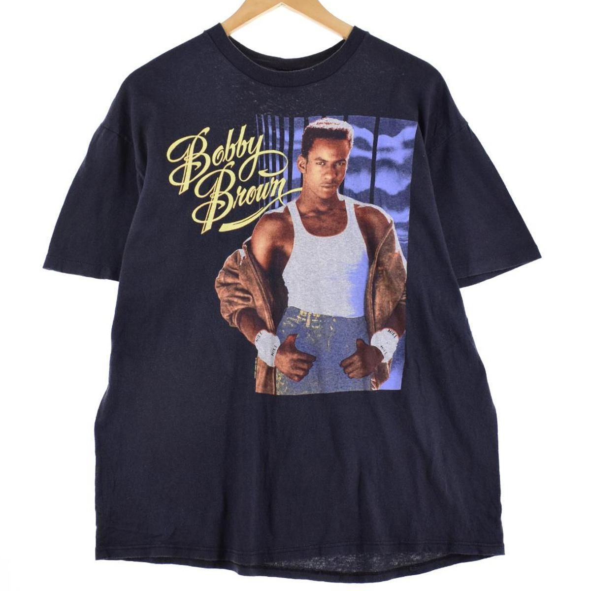 古着 80年代 ヘインズ Hanes BOBBY BROWN ボビーブラウン バンドT 