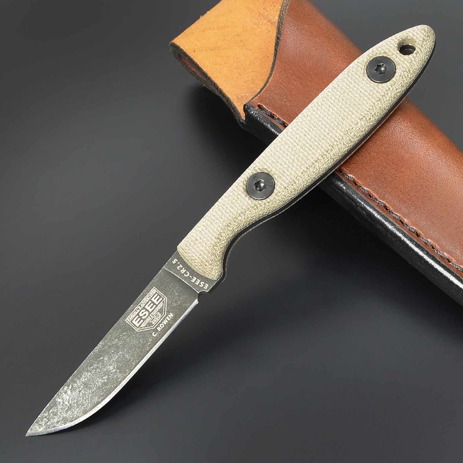 ESEE キャンプナイフ 固定刃 キャンプロア CR2.5 シース付 18歳以上