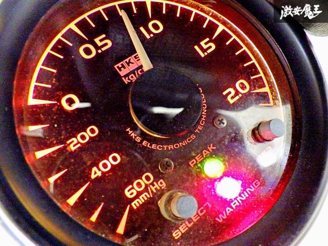 通電確認済！ストア出品！】HKS ブースト計 Φ80 2.0kg 機械式
