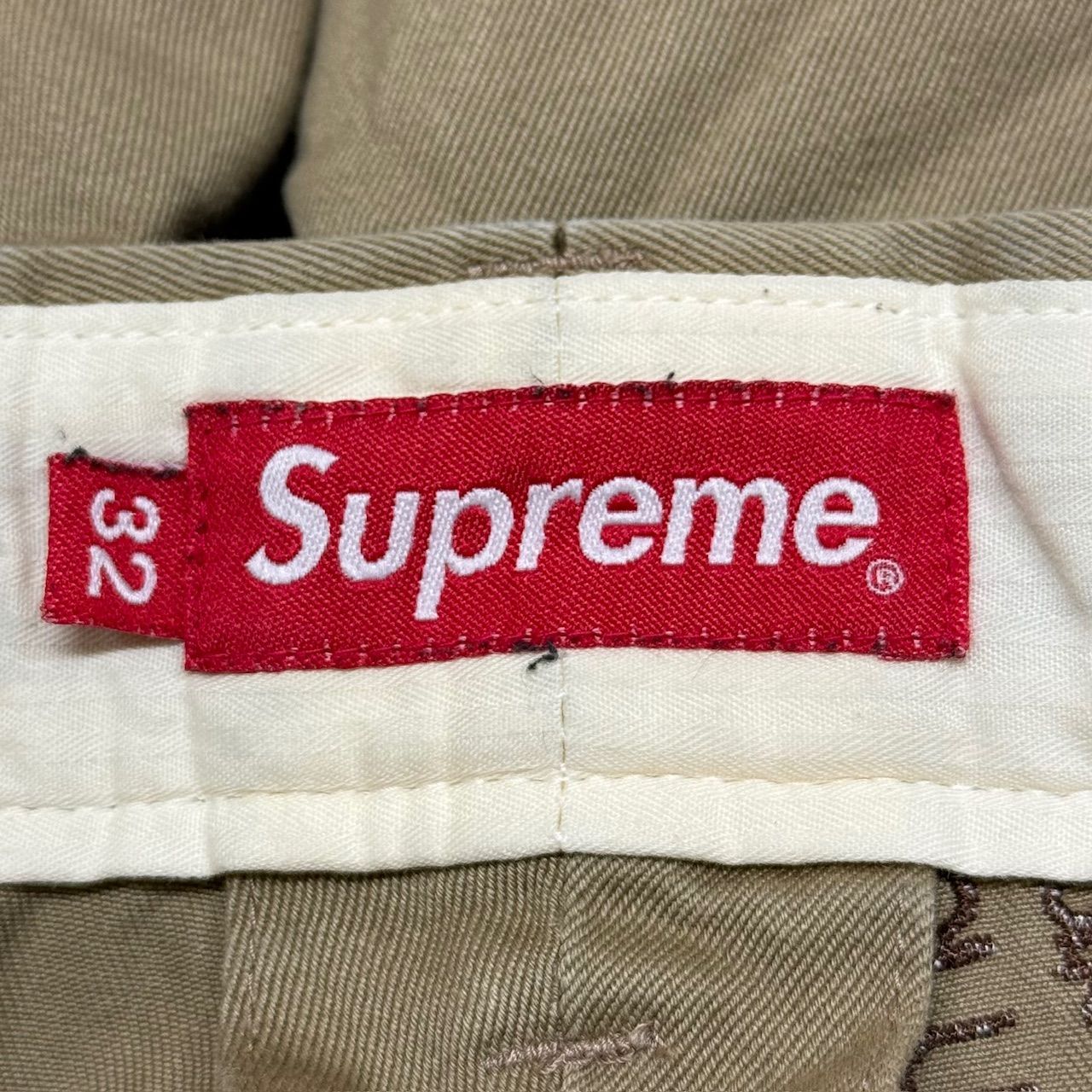 Supreme 23SS Classic Logo Chino Short クラシックロゴチノ