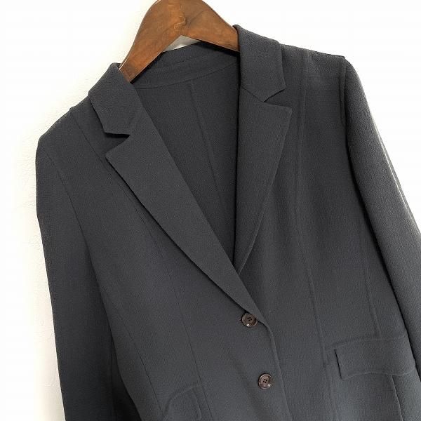 anc レリアン Leilian ジャケット 42 グレー系 stefanoni イタリア製