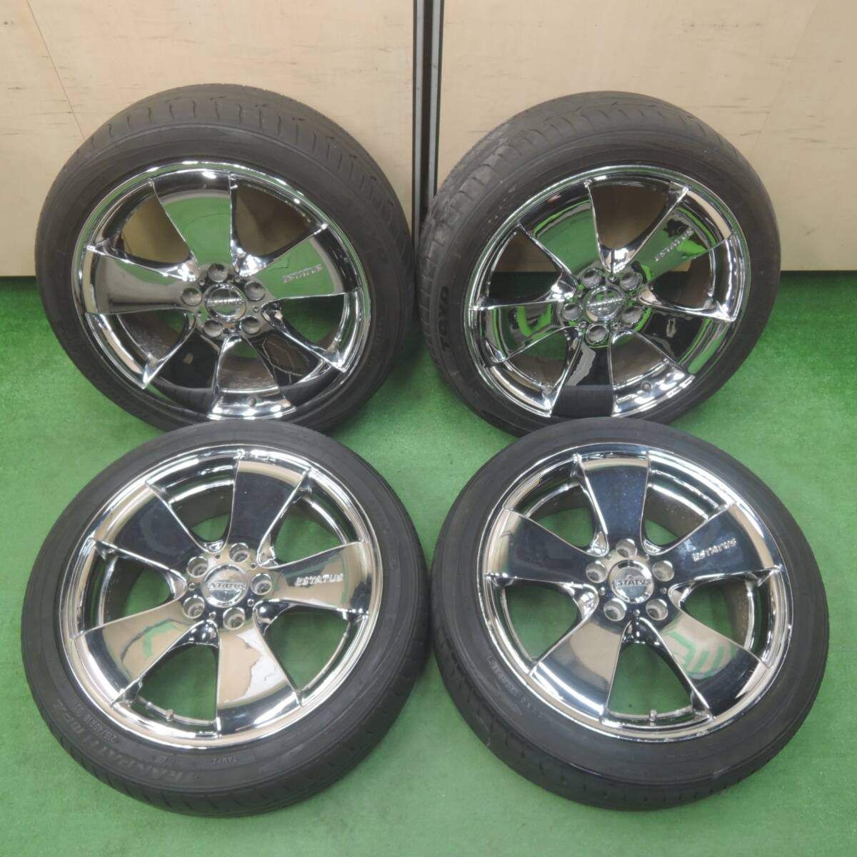 *送料無料* 4本価格ESTATUS 215/45R18 トーヨー トランパス MPZ エステイタス 18インチ PCD114.3/5H4033005SYノ