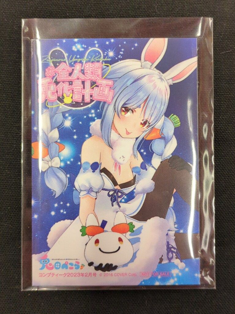 コンプティーク2023年2月号付録付き 兎田ぺこら緊急特集