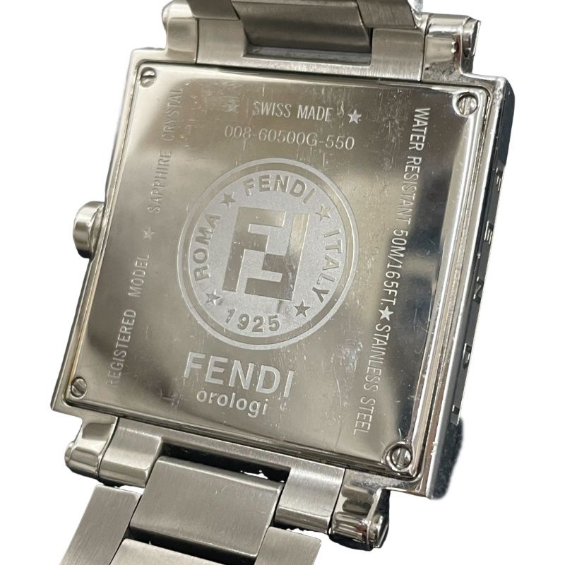 FENDI フェンディ クアドロ 008-60500G-550 腕時計メンズ