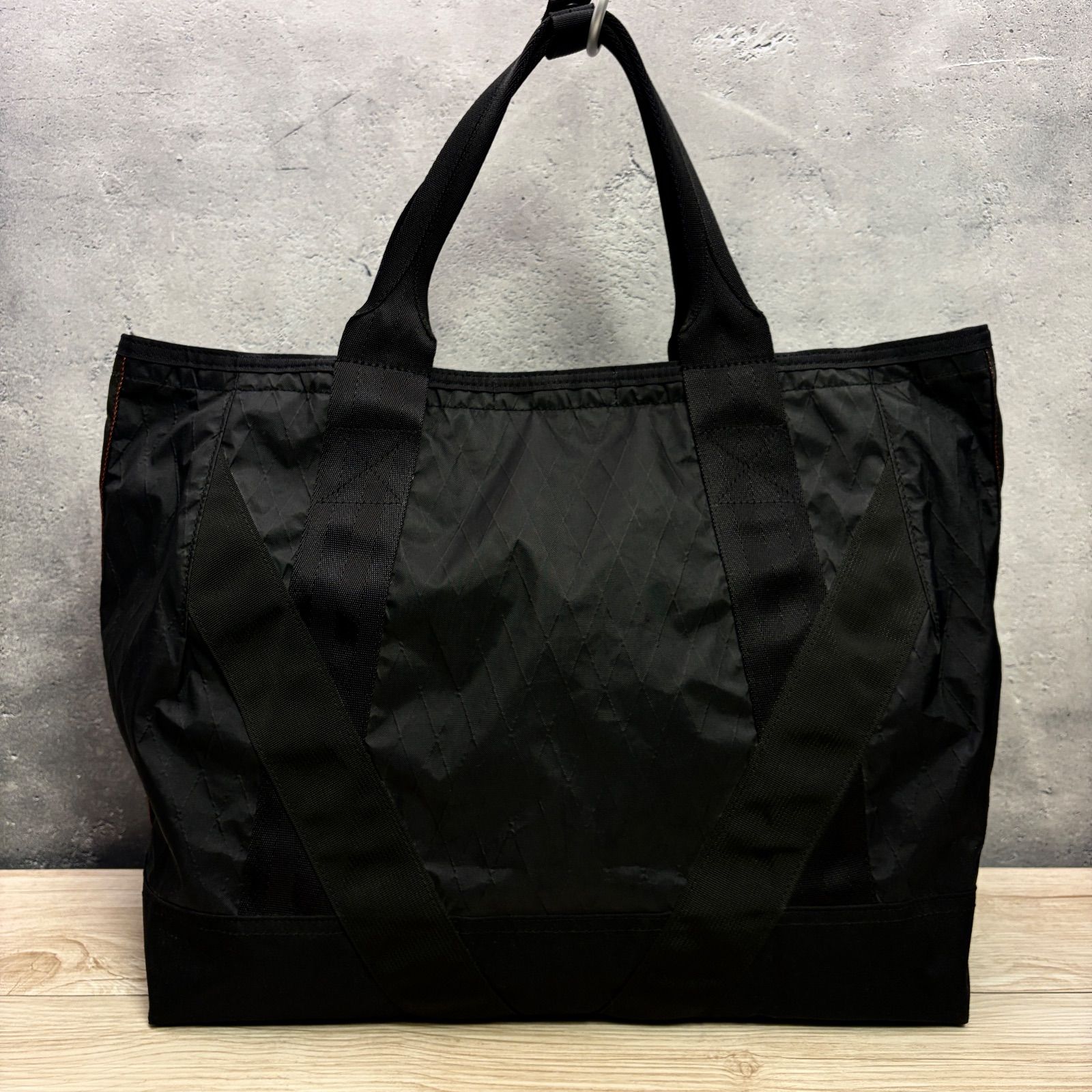 ✨DENHAM×BRIEFING コラボ 7POINT TOTE✨ 美品 ブラック バリ 