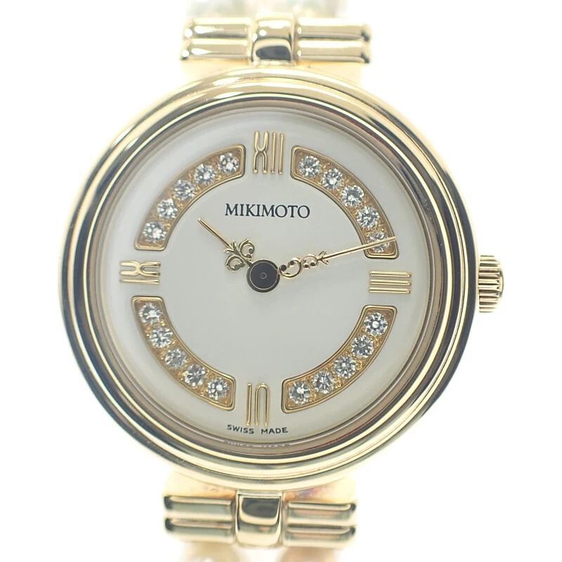 【SALE】 MIKIMOTO】MIKIMOTO パールウォッチ パールブレスレット 腕時計 腕時計