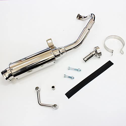 アドレスV50 マフラー CA41A レッツ4 CA42A スポーツ ステンレス SUZUKI O2センサーなしモデル ADDRESS LET S4 ボアアップ カスタム マフラー アドレスV50G 重低音 カスタム パーツ ノーマル サイレンサー
