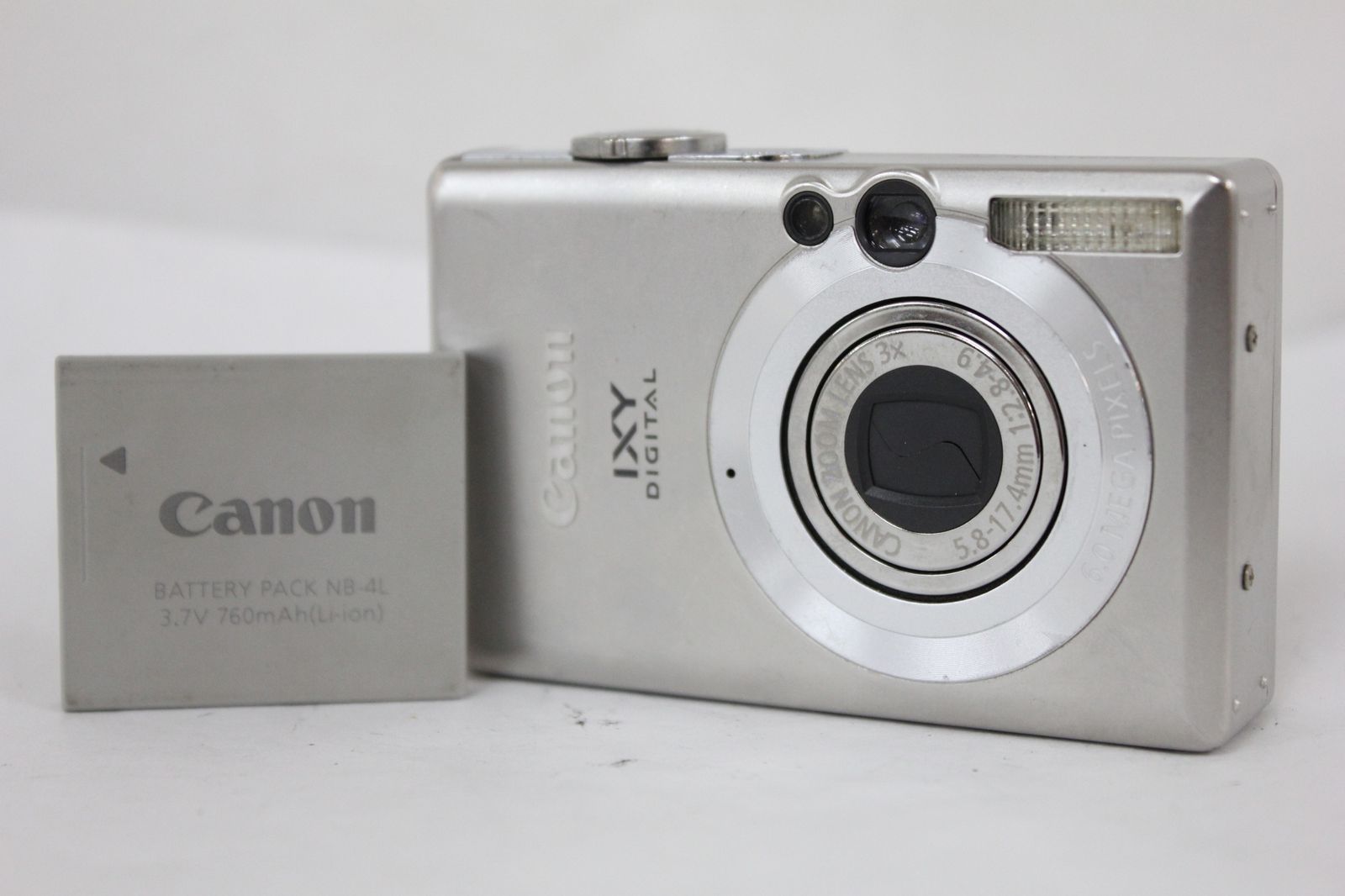 【美品】Canon IXY DIGITAL 70 PC1193 デジタルカメラ 返品保証】 キャノン Canon IXY Digital 70 3x バッテリー付き
