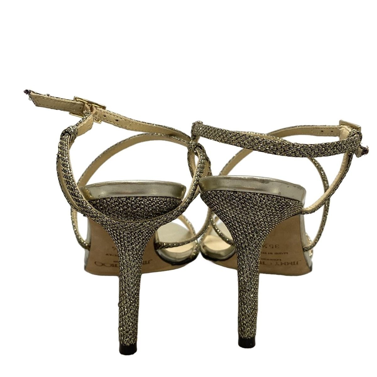 JIMMY CHOO(ジミーチュウ) サンダル 35 1/2 レディース