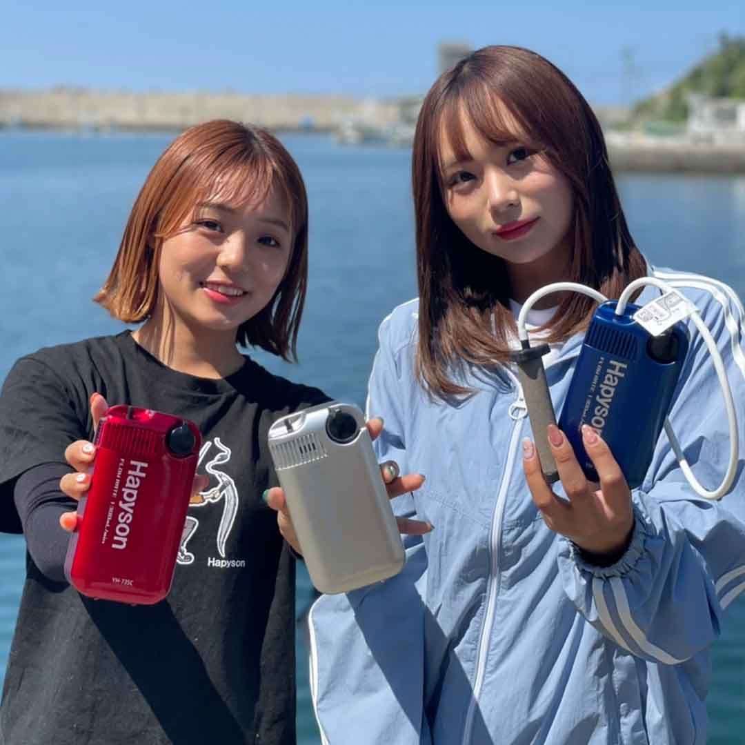 乾電池式エアーポンプ