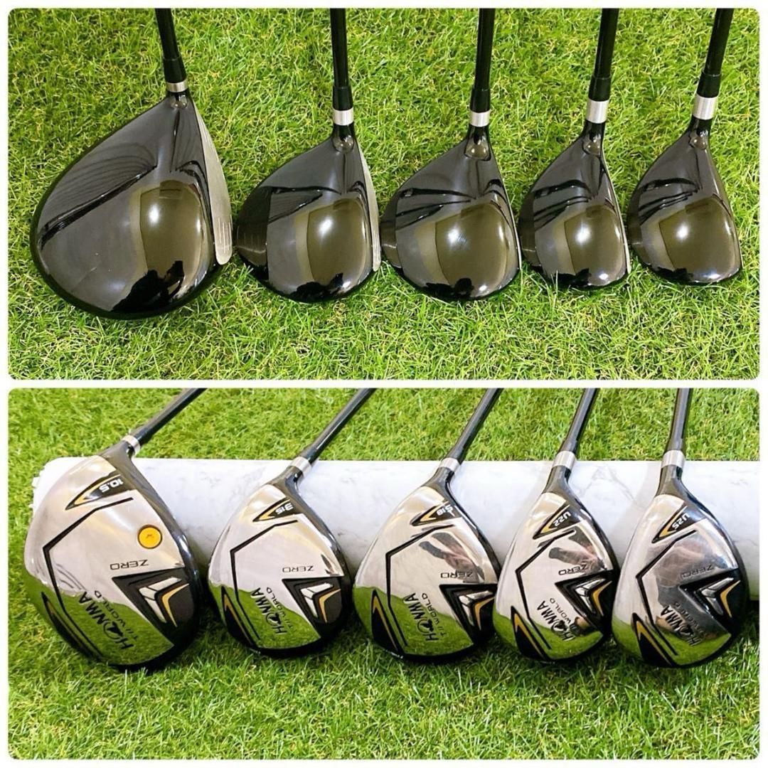 豪華13本 HONMA ホンマ ツアーワールドゼロ メンズゴルフセット SR 豪華13本】ホンマ ツアーワールドゼロ メンズクラブセット