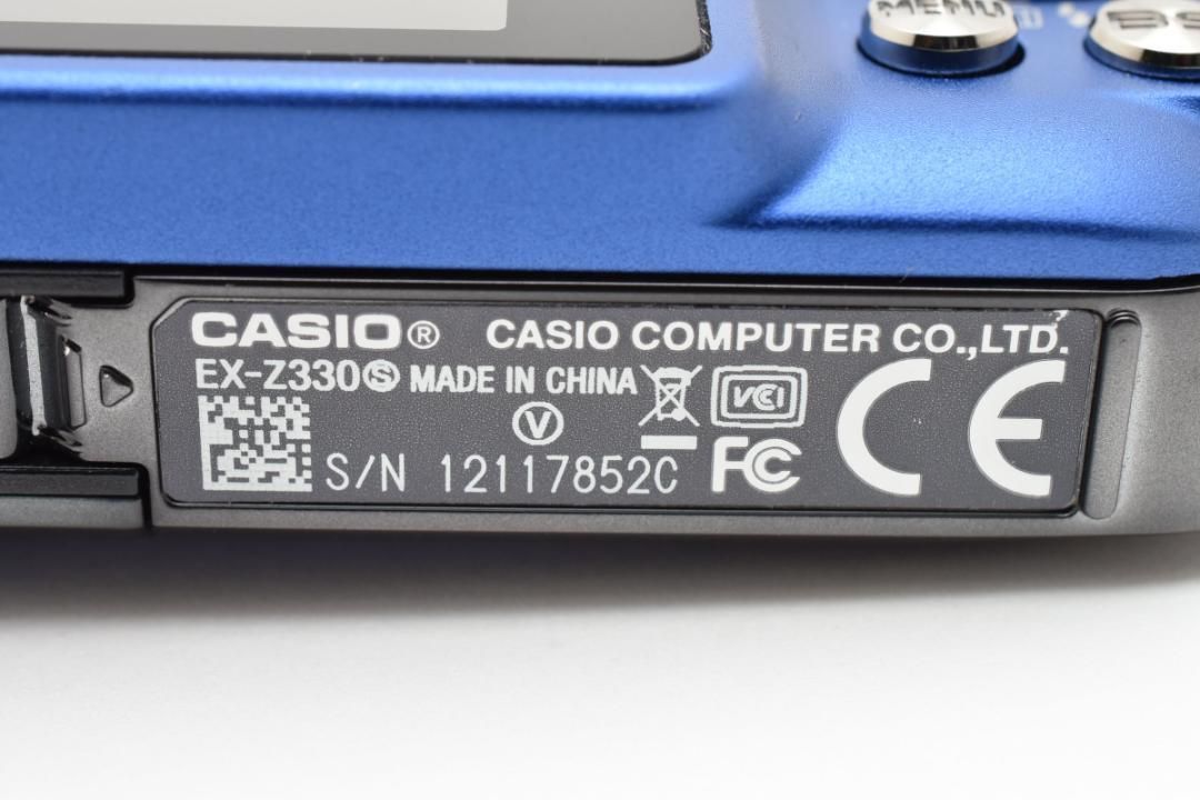 275 CASIO EXILIM EX-Z330 ブルー - メルカリ