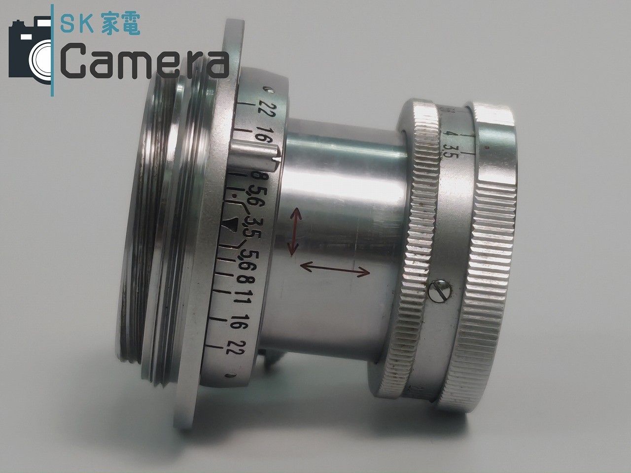 【中古】 Konishiroku Hexar 50ｍｍ F3.5 L39 2024年10月清掃 ヘキサー