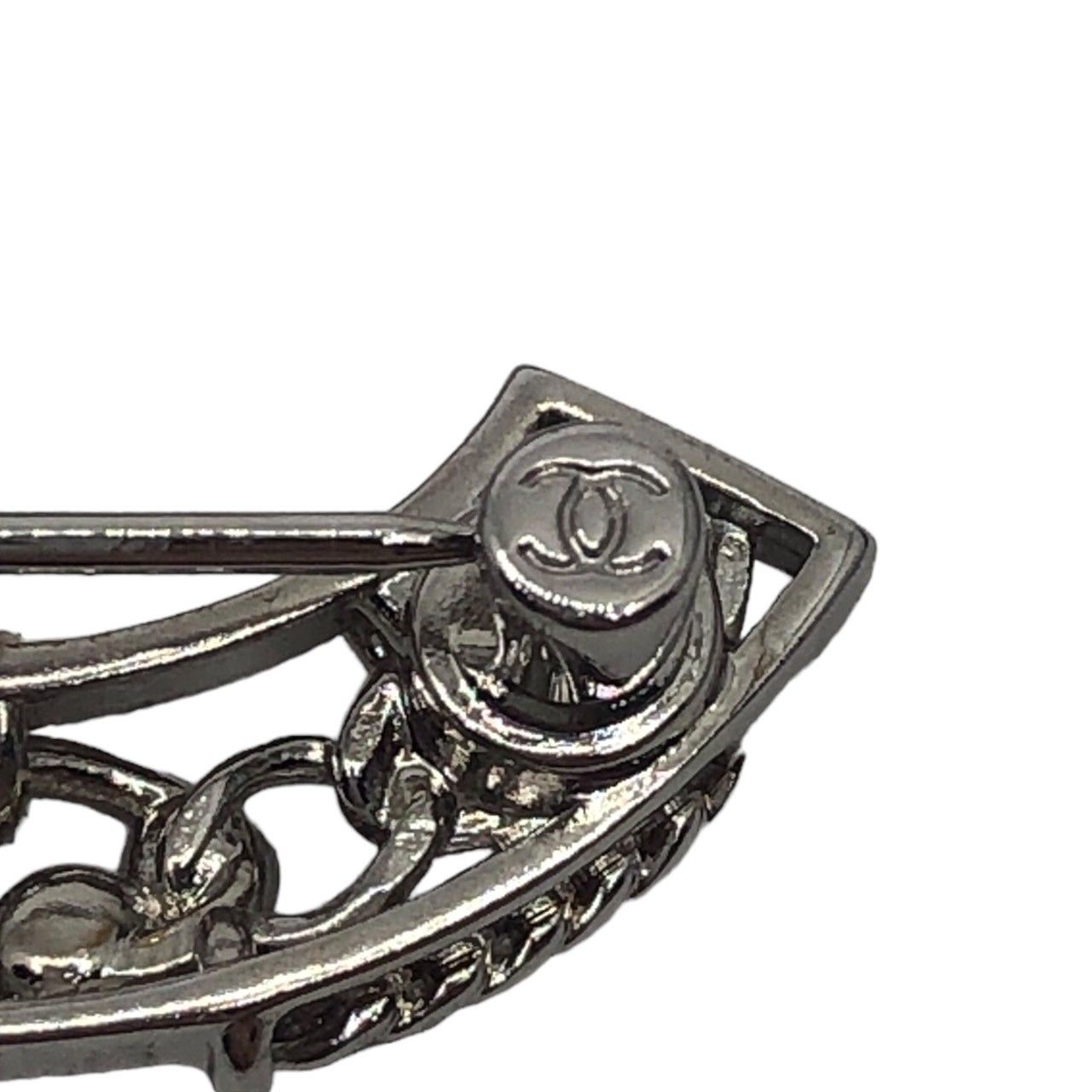 CHANEL(シャネル) 2021 rhinestone coco mark brooch ライン