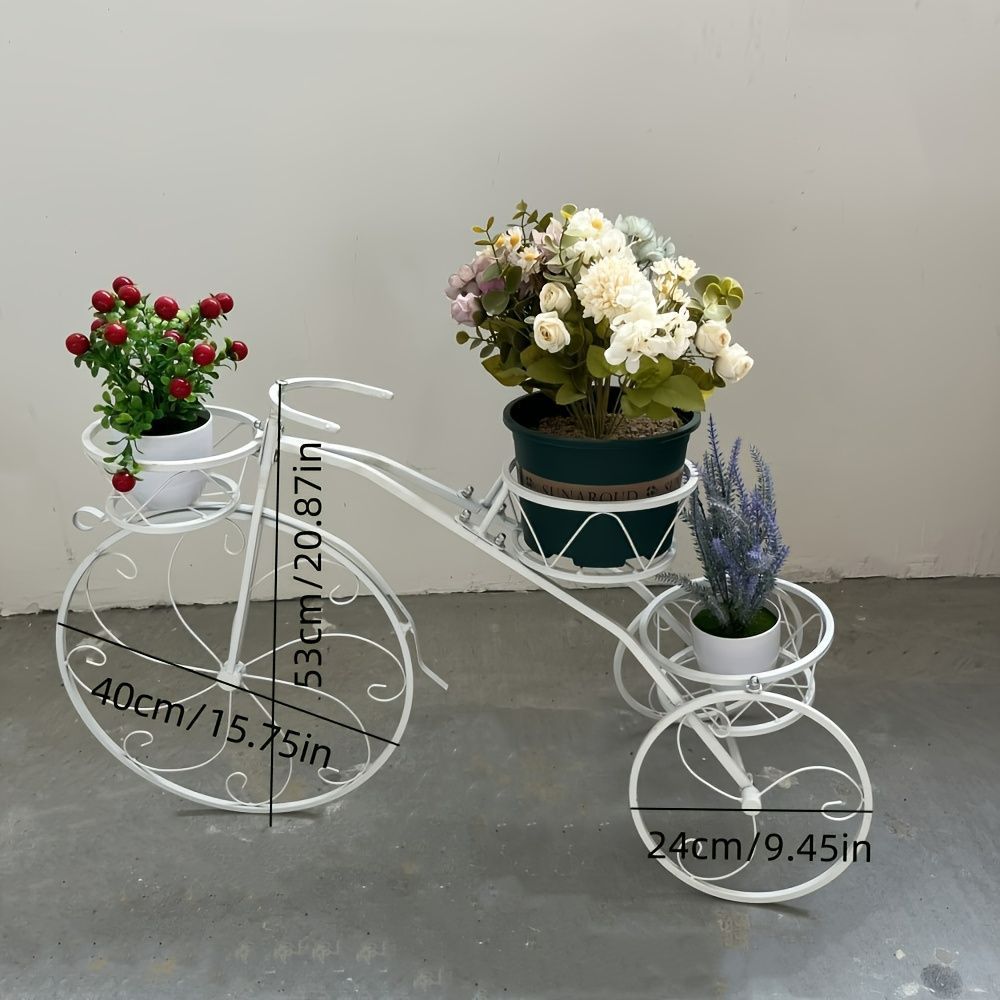 プランターラック 自転車型 サイクル プランター フラワーポット