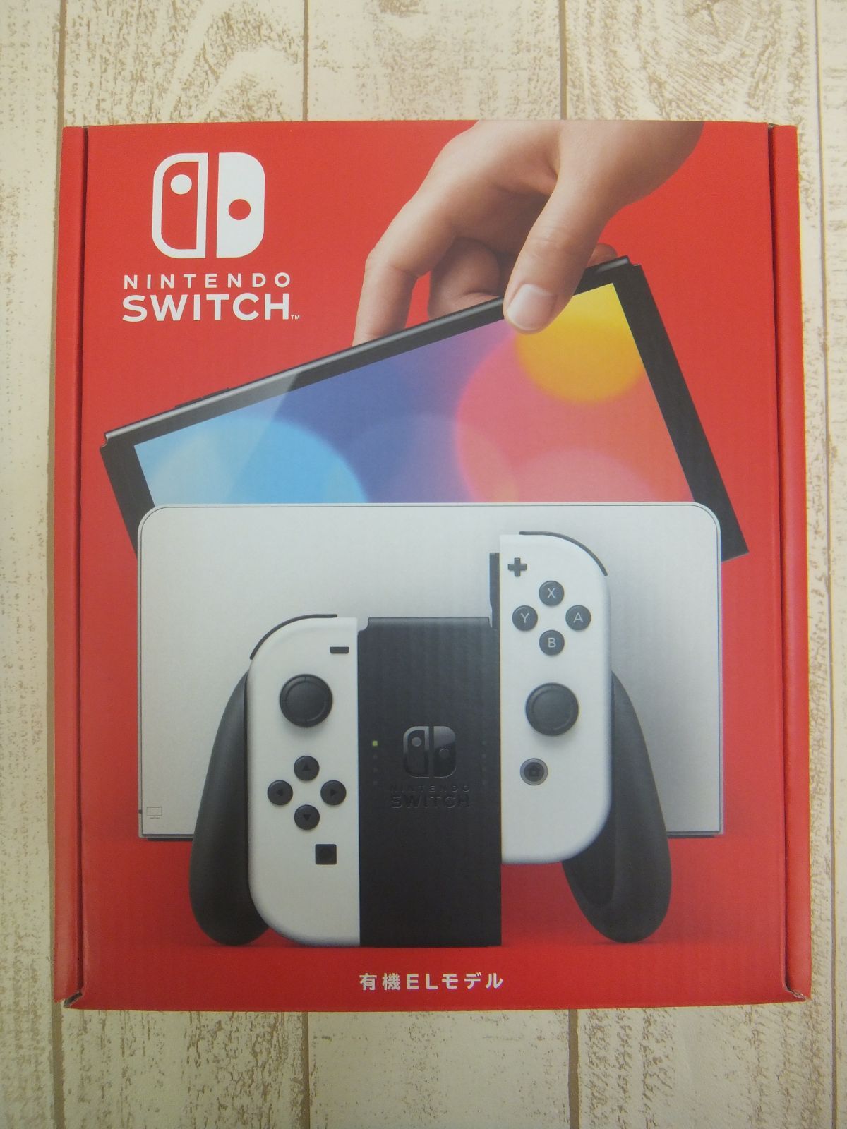 055 Nintendo Switch 有機ELモデル ホワイト 新品 未使用 - メルカリ