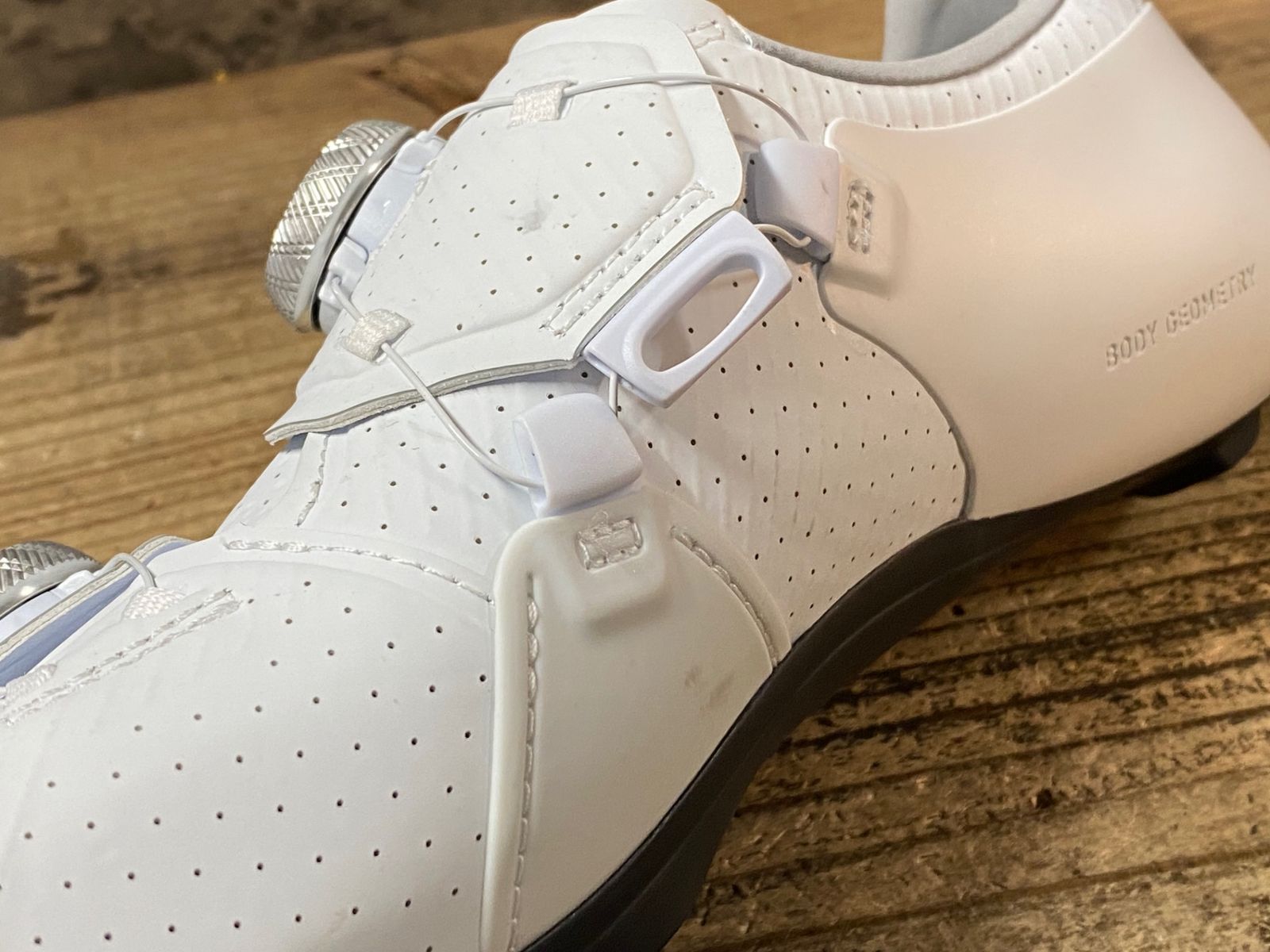 JM418 スペシャライズド SPECIALIZED エスワークス S-WORKS ARES 2 RD ビンディングシューズ 白 EU42 SPD-SL BRIGHTFACE_UK