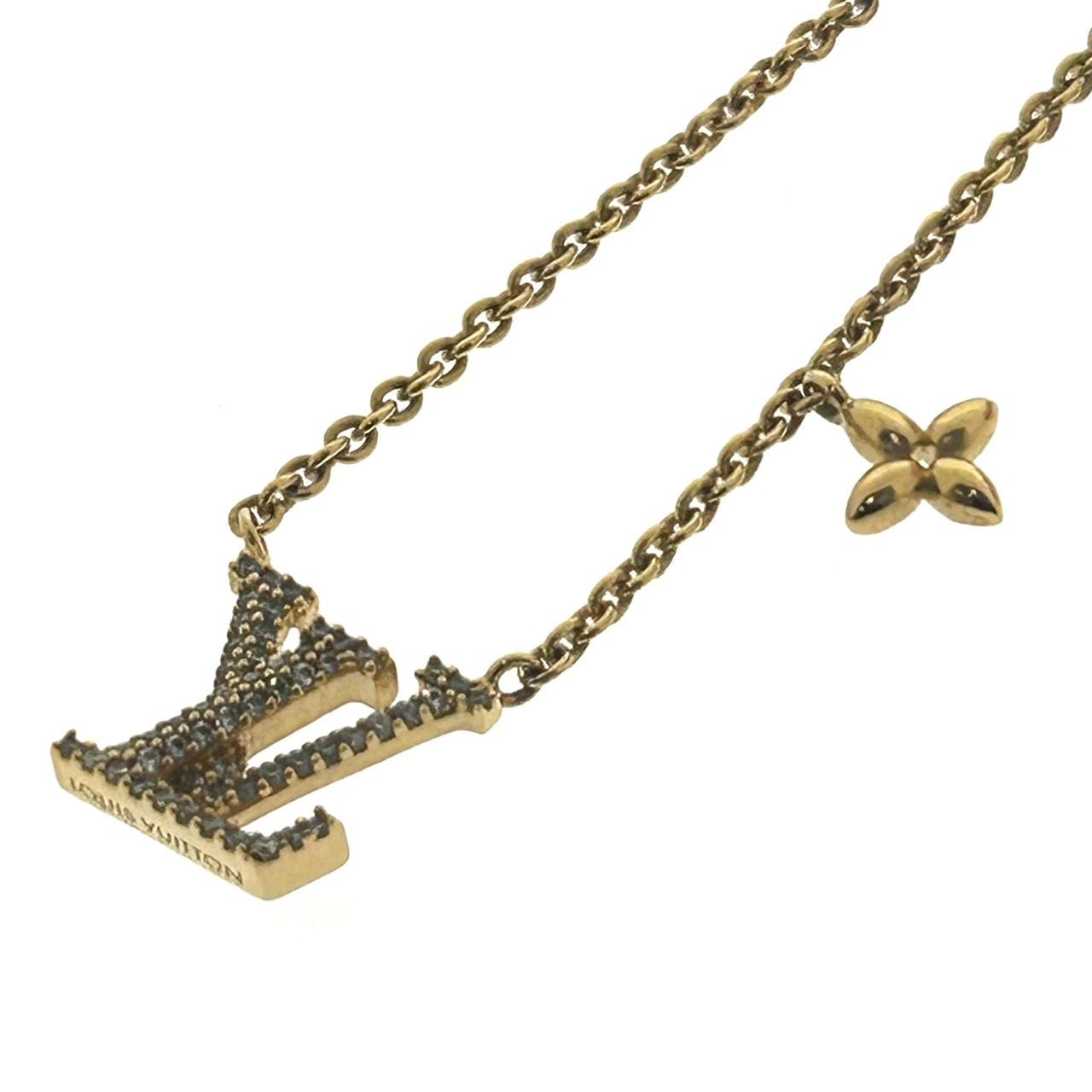 【名入れ無料】 極美品 ルイヴィトン ラインストーン メタル Vuitton Louis アクセサリー