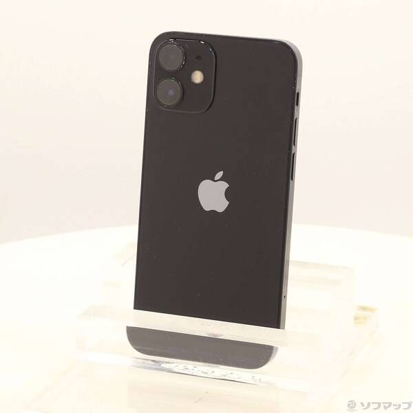 中古品〕 iPhone12 mini 128GB ブラック NGDJ3J／A SIMフリー【262】