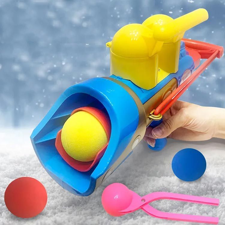 雪玉メーカー 雪玉作り 雪合戦 スノーボール スノーランチャー 雪遊び 雪玉製造機 5個用/スノーボールメーカー 青/雪合戦 雪遊び 一度
