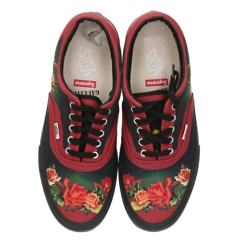 シュプリーム ×バンズ VANS VN0A45JAT5S/VANS ERA SUPREME JEAN PAUL