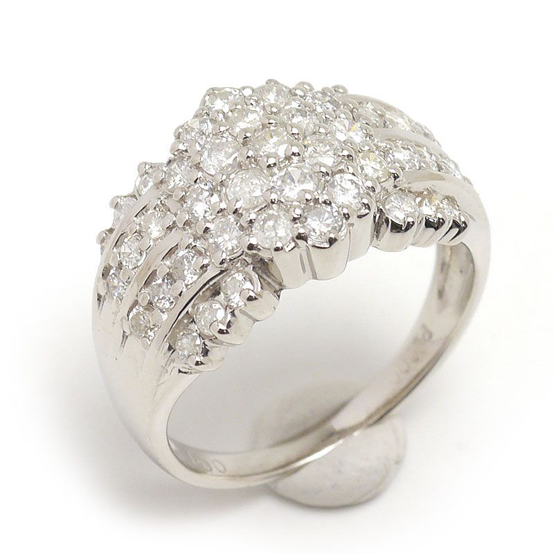 ダイヤモンドリング 約11号 PT900 ダイヤ1.00ct