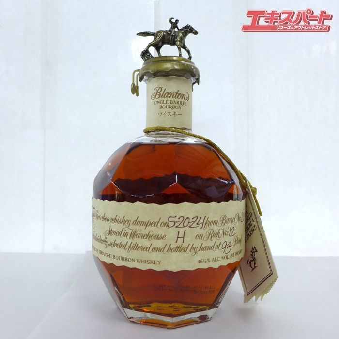 【未開栓】 ブラントン ケンタッキーストレートバーボンウィスキー 未開栓 Blanton's ブラントン SINGLE BARREL BOURBON 2024