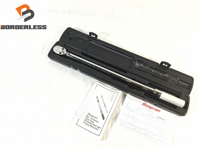 スナップオン Snap-On 1/2 12.7sq トルクレンチ QC3R250 Snap-on スナップオン 1⁄2 (12.7mm) ダイヤル式トルクレンチ