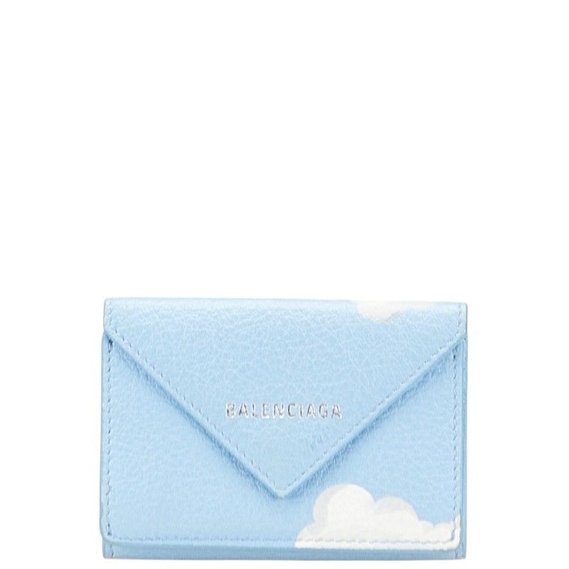 BALENCIAGA バレンシアガ　三つ折り財布　雲　ペーパーミニウォレット 楽天市場】バレンシアガ BALENCIAGA 三つ折り財布 ペーパー ミニ