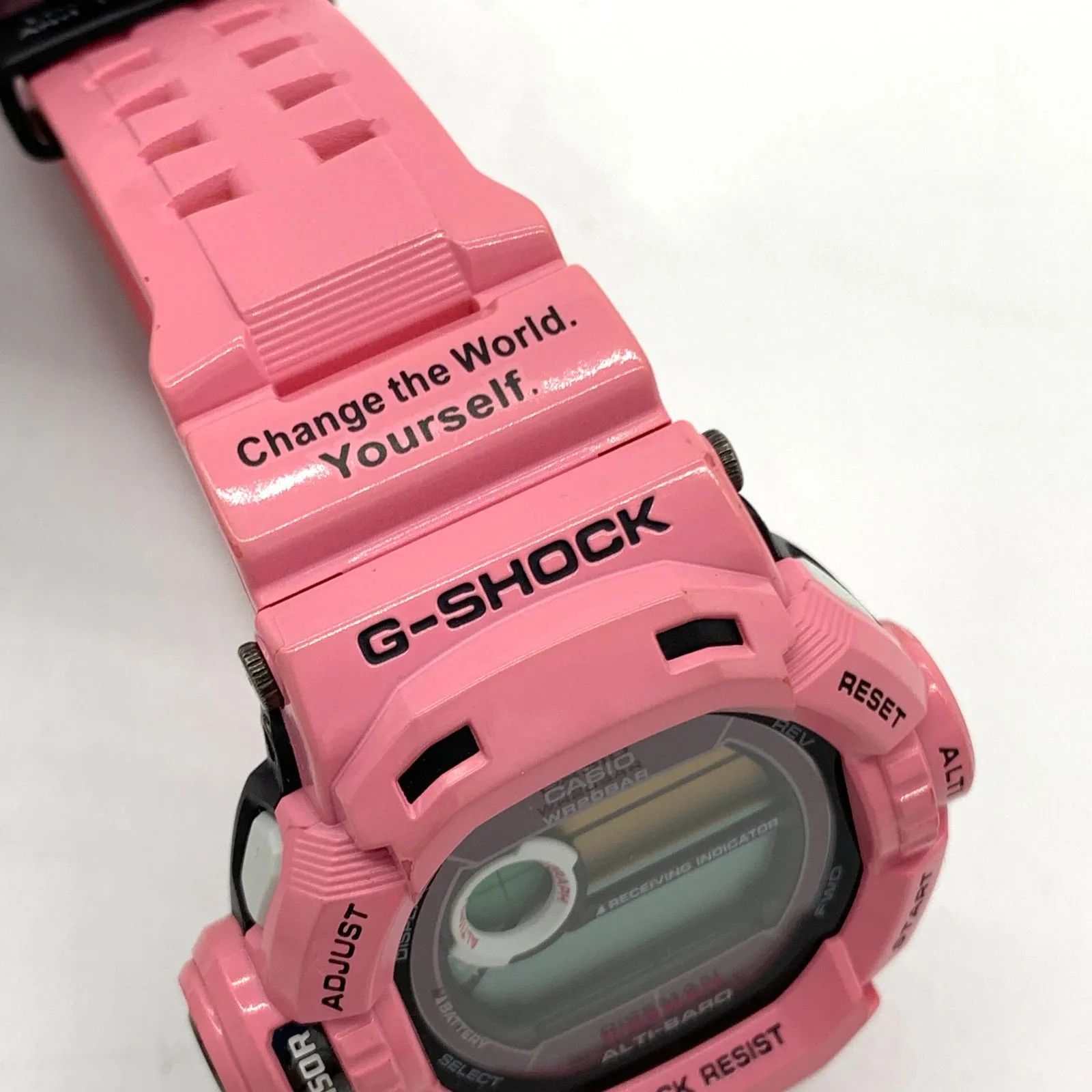 ▽【不動品】CASIO G-SHOCK ライズマン GW-9200KJ-4JR 電波ソーラー 